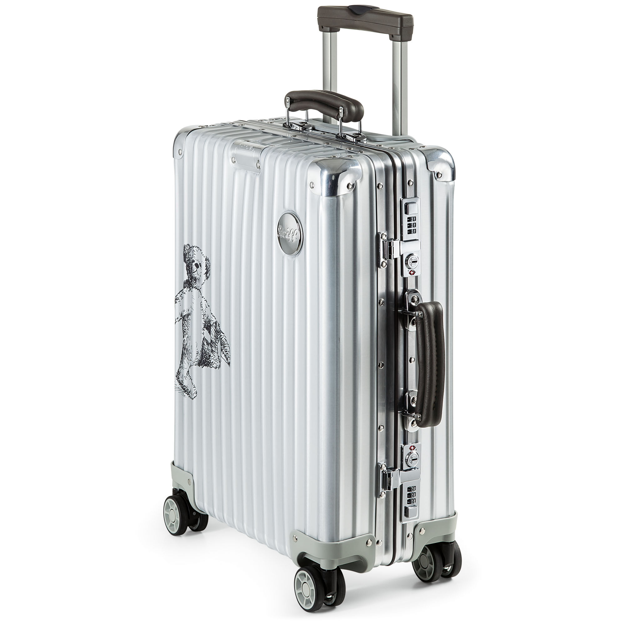 RIMOWA suitcase with Steiff design
